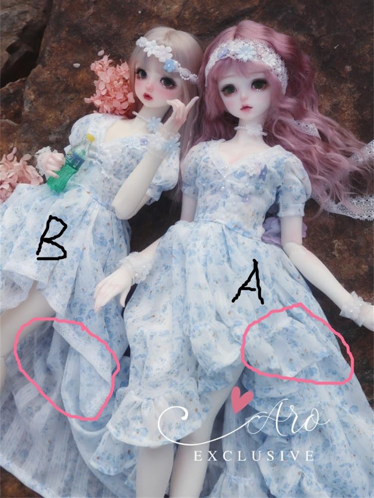 Amazon.co.jp: ドール用 bjd 人形服1/6 1/4 1/3 bjd sd sd人形手作り